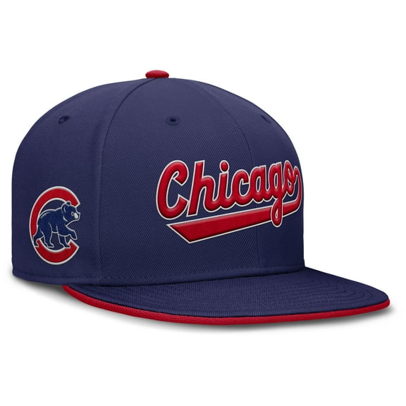 Men's Nike Royal Chicago Cubs True Performance Fitted Hat