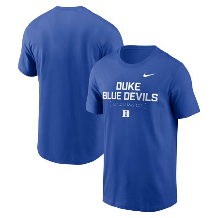 Men's Nike Royal Duke Blue Devils 2025 Courtside Basketball Performance T-Shirt
