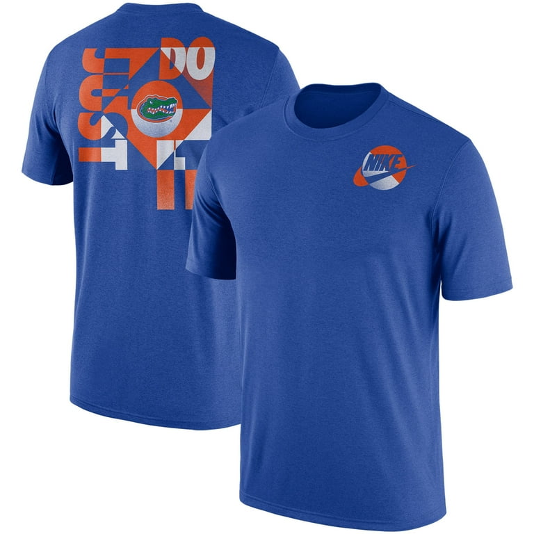 Men s Nike Royal Florida Gators Just Do It Max 90 T Shirt