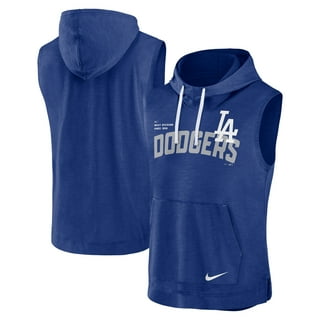 Men's Los Angeles Dodgers Nike Light Blue Tri-Blend 3/4-Sleeve Raglan T- Shirt