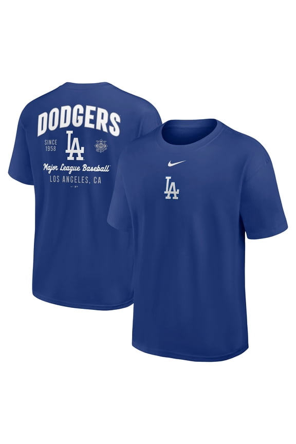 Men's Nike Royal Los Angeles Dodgers Max90 T-Shirt