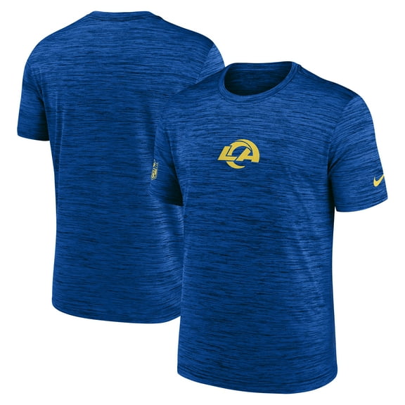 Men's Nike Royal Los Angeles Rams Sideline Velocity Dri-FIT T-Shirt