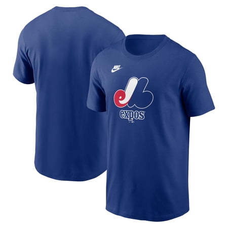 Men's Nike Royal Montreal Expos Cooperstown Collection T-Shirt