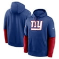 thumbnail image 1 of Men's Nike Royal New York Giants 2024 Sideline Club Pullover Hoodie, 1 of 3
