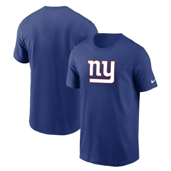 Men's Nike Royal New York Giants Primetime Logo Essential T-Shirt