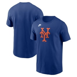 Men's Nike Cream New York Mets Camo Logo T-Shirt - Technical View