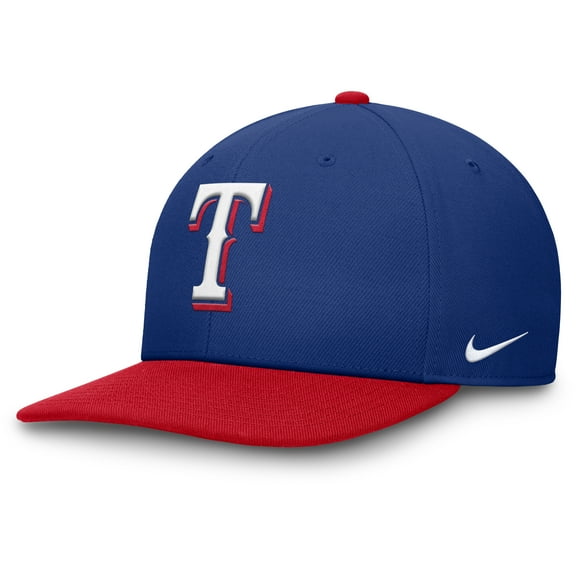 Men's Nike Royal/Red Texas Rangers Pro Performance Snapback Hat