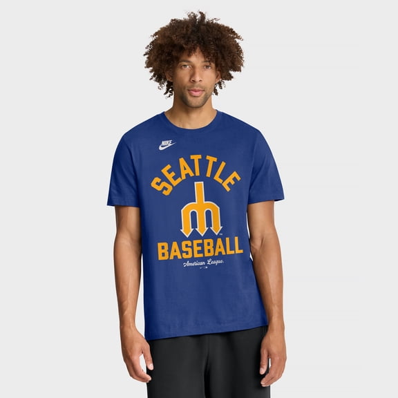 Men's Nike Royal Seattle Mariners Cooperstown Collection T-Shirt