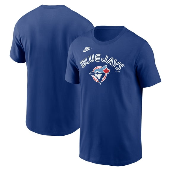 Men's Nike Royal Toronto Blue Jays Cooperstown Collection Wordmark T-Shirt