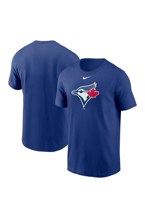 Men's Nike Royal Toronto Blue Jays Fuse Large Logo T-Shirt