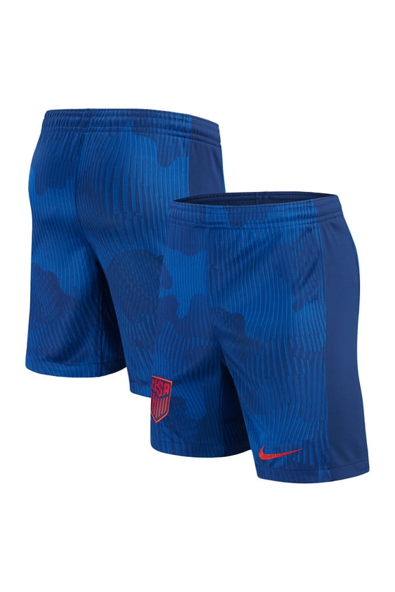 Men's Nike Royal USMNT 2023/24 Away Stadium Performance Shorts