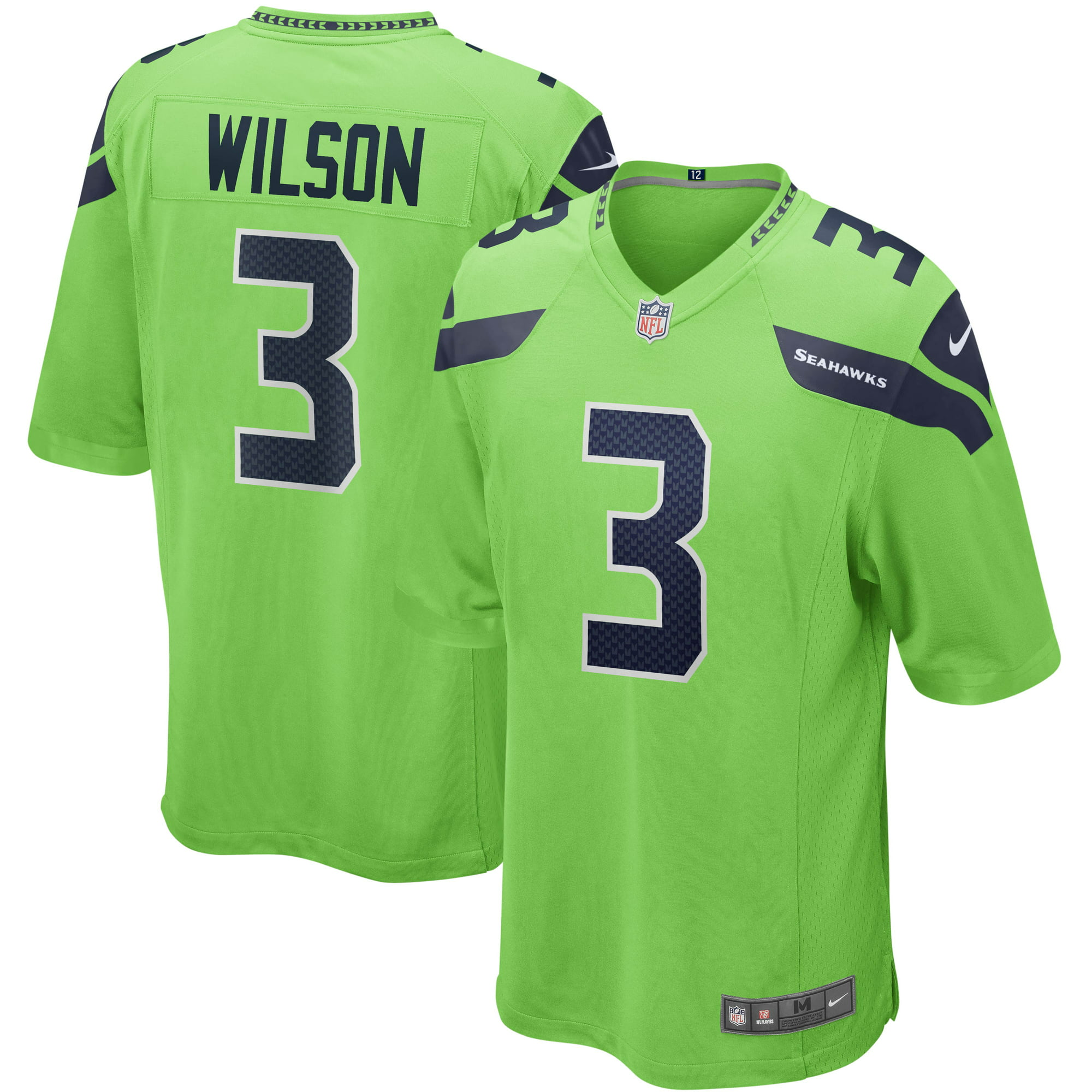 Russell Wilson Signed Nike Seahawks Jersey (Fanatics)