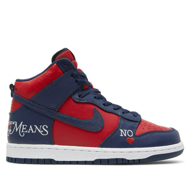 Men's) Nike SB Dunk High OG QS x Supreme 'By Any Means Necessary