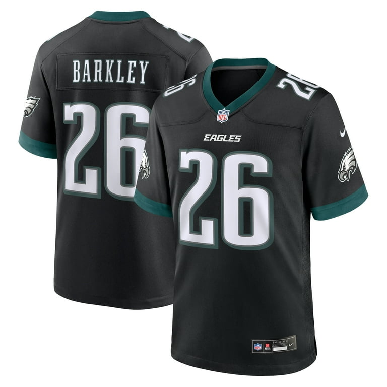 Men's Nike Saquon Barkley Black Philadelphia Eagles Alternate Game