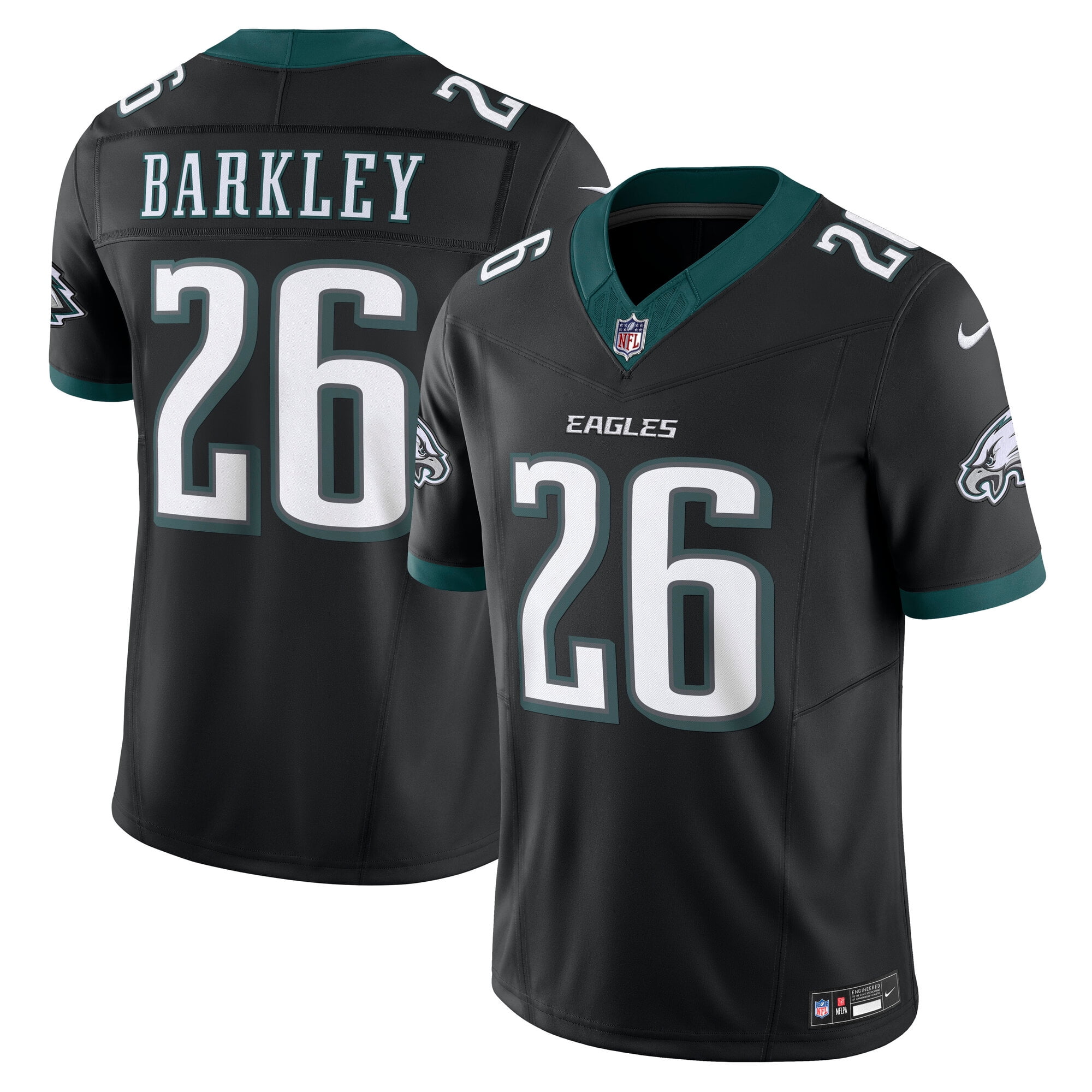 Men's Nike Saquon Barkley Black Philadelphia Eagles Vapor F.U.S.E