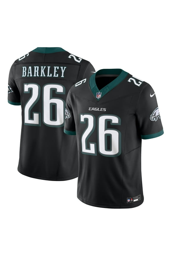 Men's Nike Saquon Barkley Black Philadelphia Eagles Vapor F.U.S.E. Limited Jersey