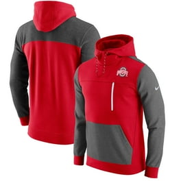 MENS NIKE THERMA PULLOVER HOODIE Red Large Walmart