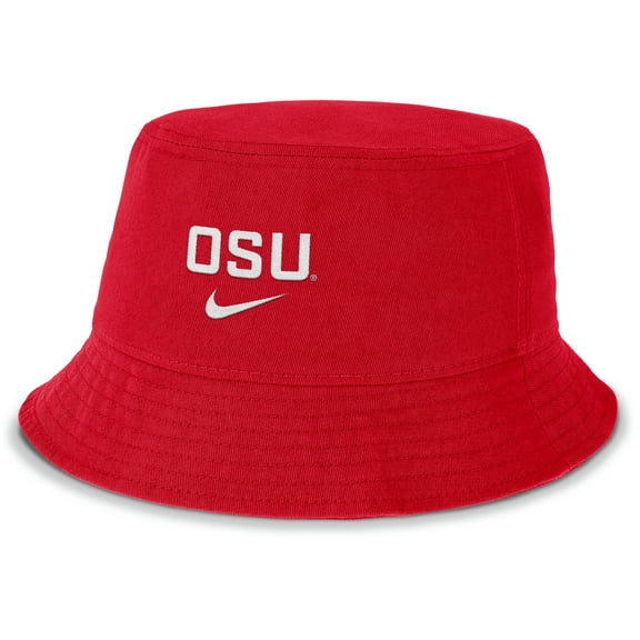 Men's Nike Scarlet Ohio State Buckeyes Apex Primetime Bucket Hat