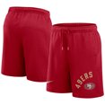 thumbnail image 1 of Men's Nike Scarlet San Francisco 49ers Arched Kicker Shorts, 1 of 3