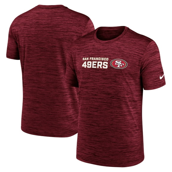 Men's Nike Scarlet San Francisco 49ers Big & Tall Primetime Reverse Play Velocity Performance T-Shirt