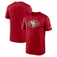 thumbnail image 1 of Men's Nike Scarlet San Francisco 49ers Primetime Legend Logo Performance T-Shirt, 1 of 3