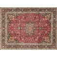 thumbnail image 1 of Ahgly Company Machine Washable Indoor Rectangle Traditional Camel Brown Area Rugs, 7' x 9', 1 of 7