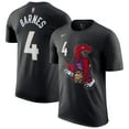 thumbnail image 1 of Men's Nike Scottie Barnes Black Toronto Raptors 2024/25 City Edition Name & Number T-Shirt, 1 of 3