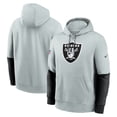 thumbnail image 1 of Men's Nike Silver Las Vegas Raiders 2024 Sideline Club Pullover Hoodie, 1 of 3