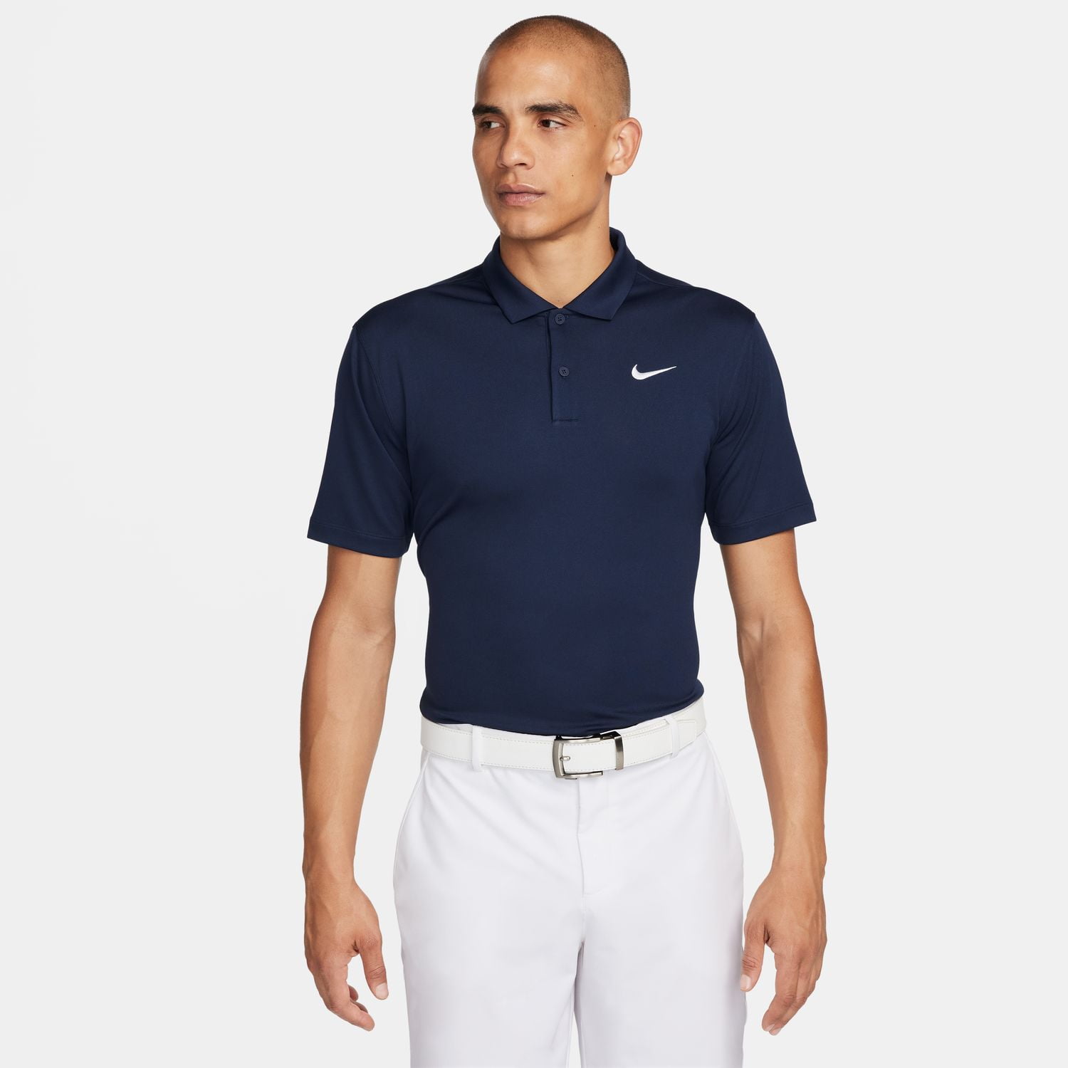 Men's Nike Solid Dri-FIT Golf Polo Color: Navy Blue Size: XL