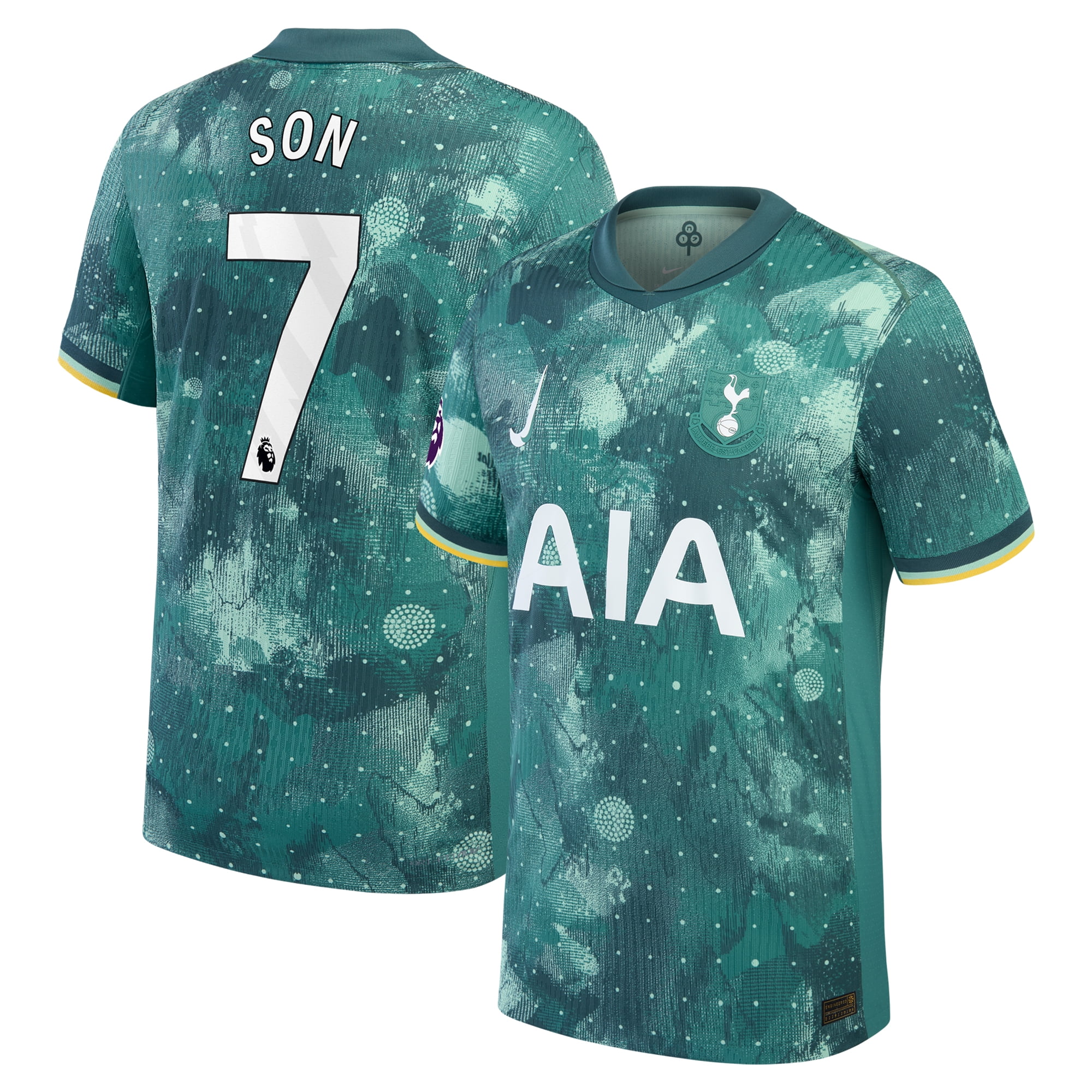 Men's Nike Son HeungMin Green Tottenham Hotspur 2024/25 Third