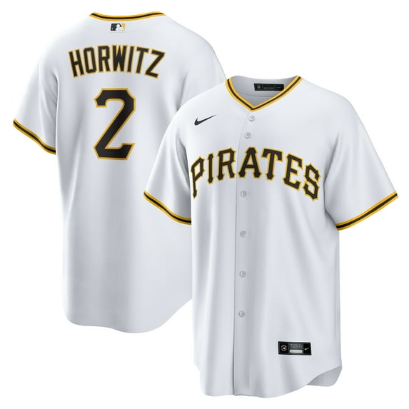 Men's Nike Spencer Horwitz White Pittsburgh Pirates Home Replica Jersey
