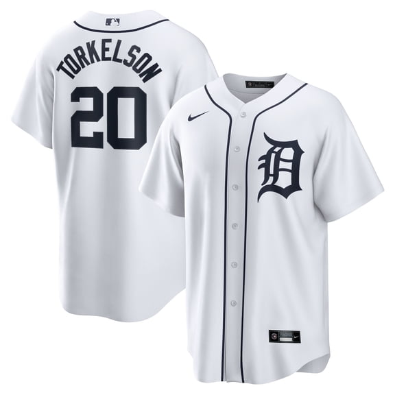 Men's Nike Spencer Torkelson White Detroit Tigers Home Replica Jersey