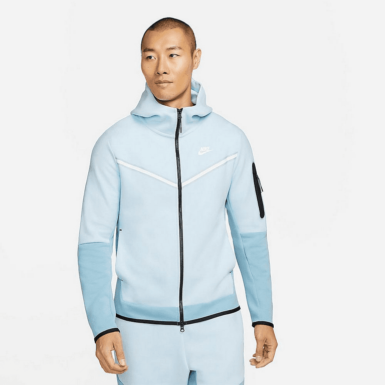 Men's Nike Sportswear Celestine Blue/Worn Blue/White Tech Fleece