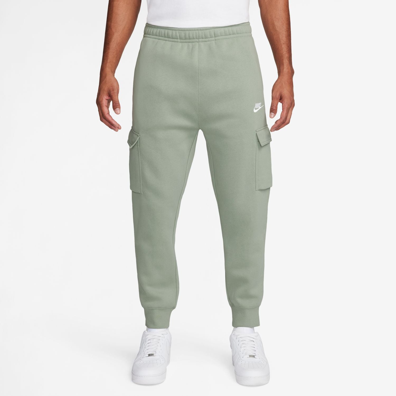 Men's Nike Sportswear Club Fleece Cargo Pants Color: Jade