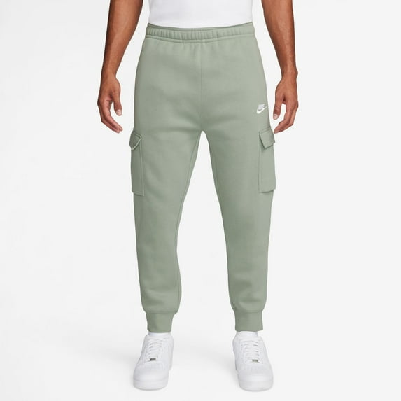 Men's Nike Sportswear Club Fleece Cargo Pants Color: Jade Horizon Size: S