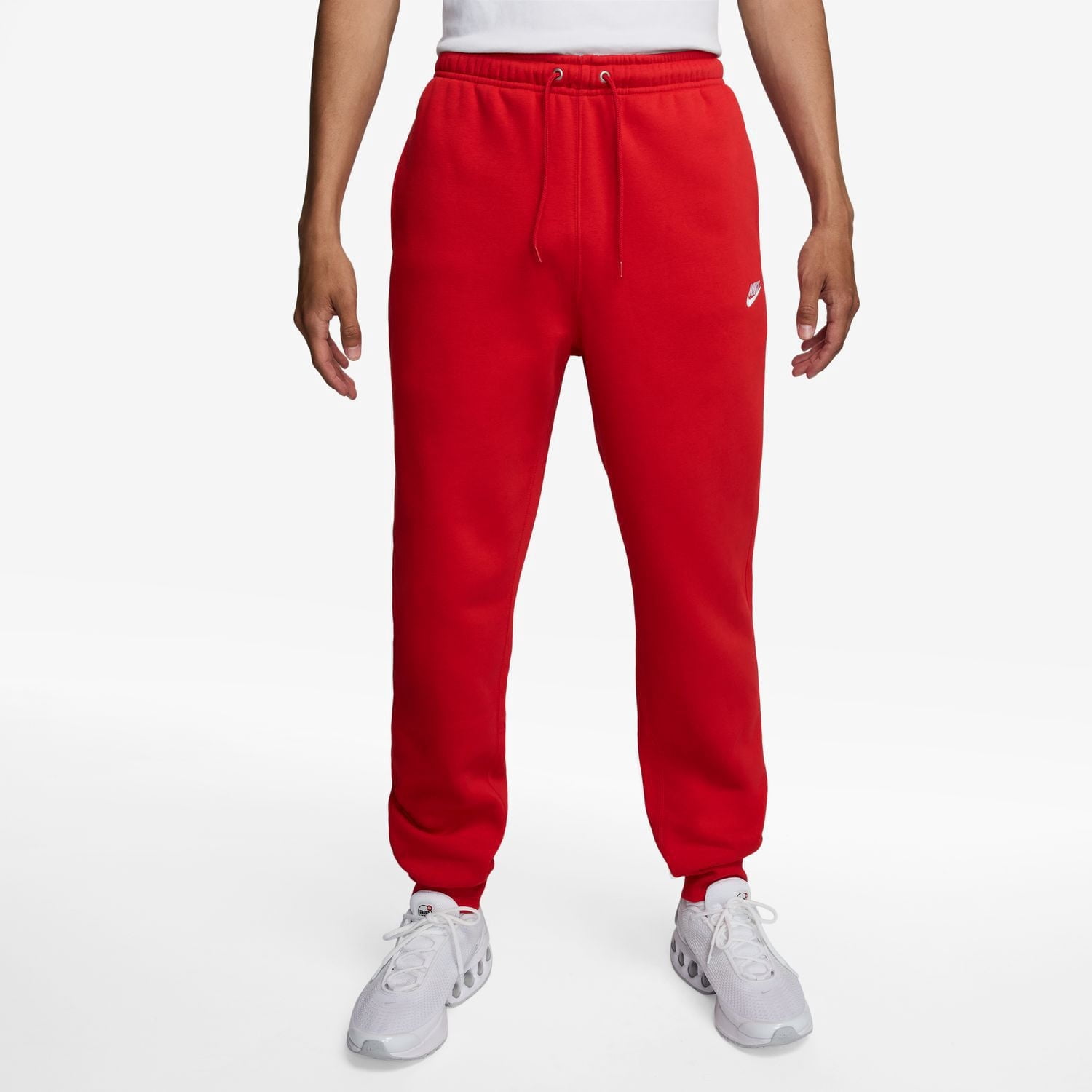 red joggers mens nike