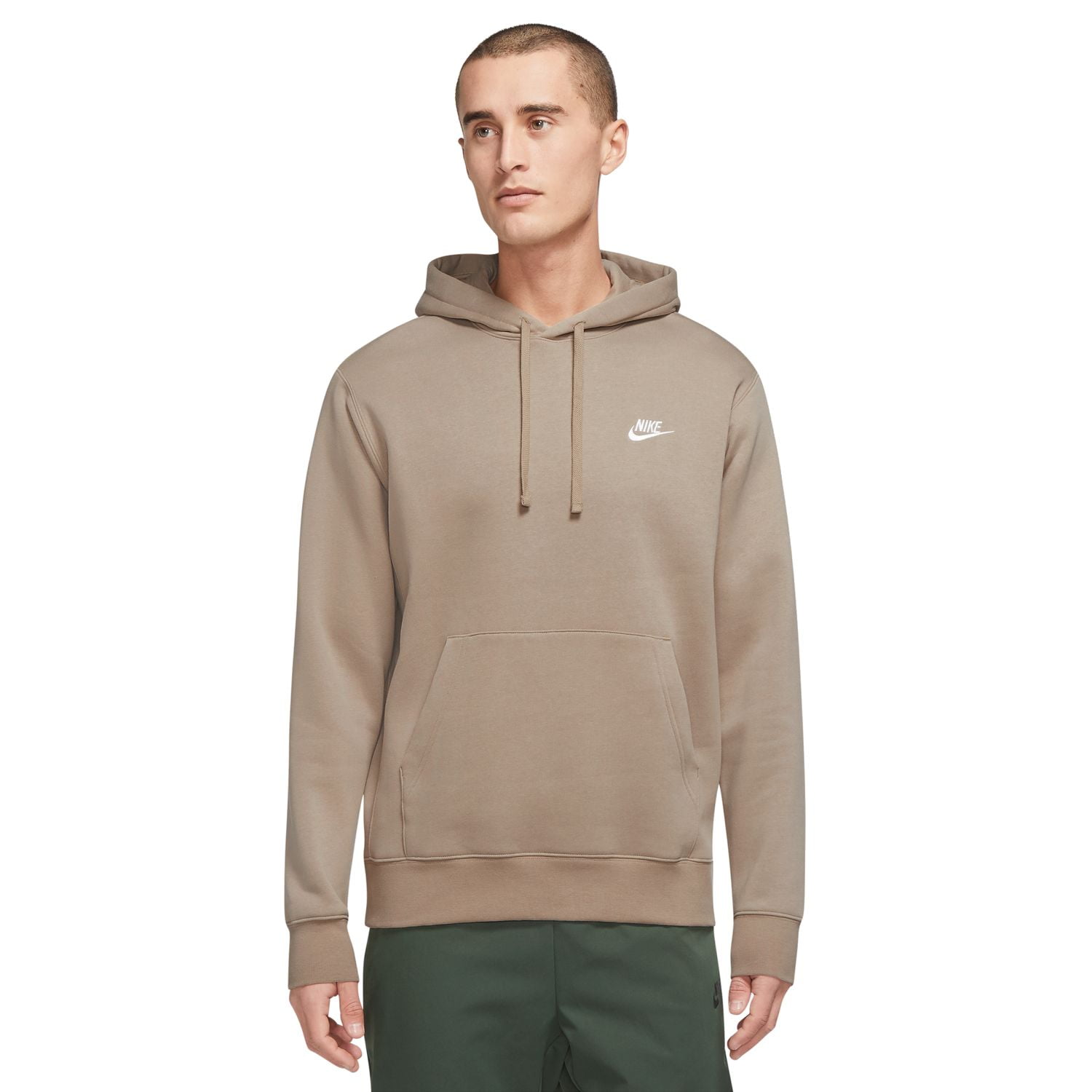 beige nike hoodie mens