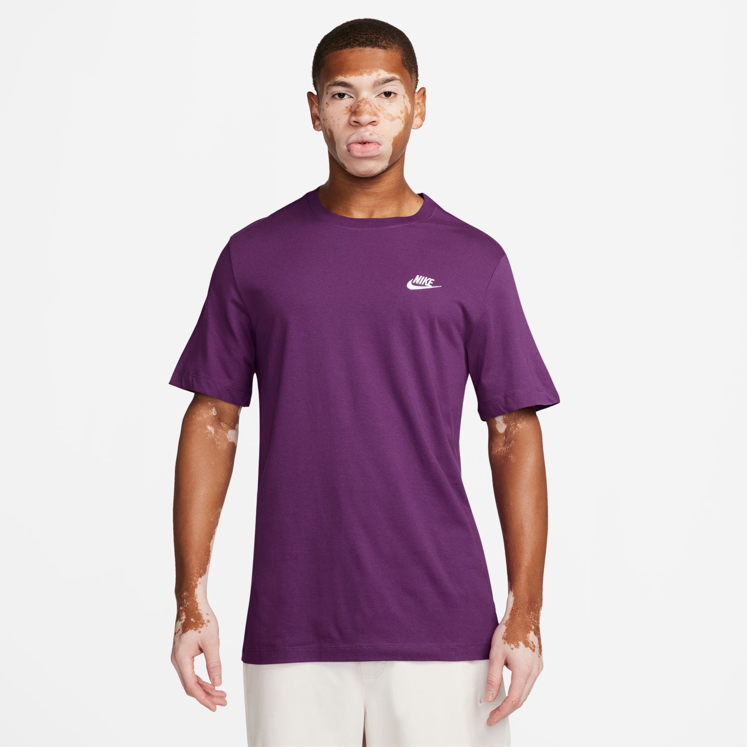 Purple nike tee on sale