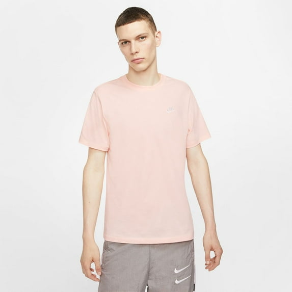 Men's Nike Sportswear Club Tee Color: Washed Coral Size: L
