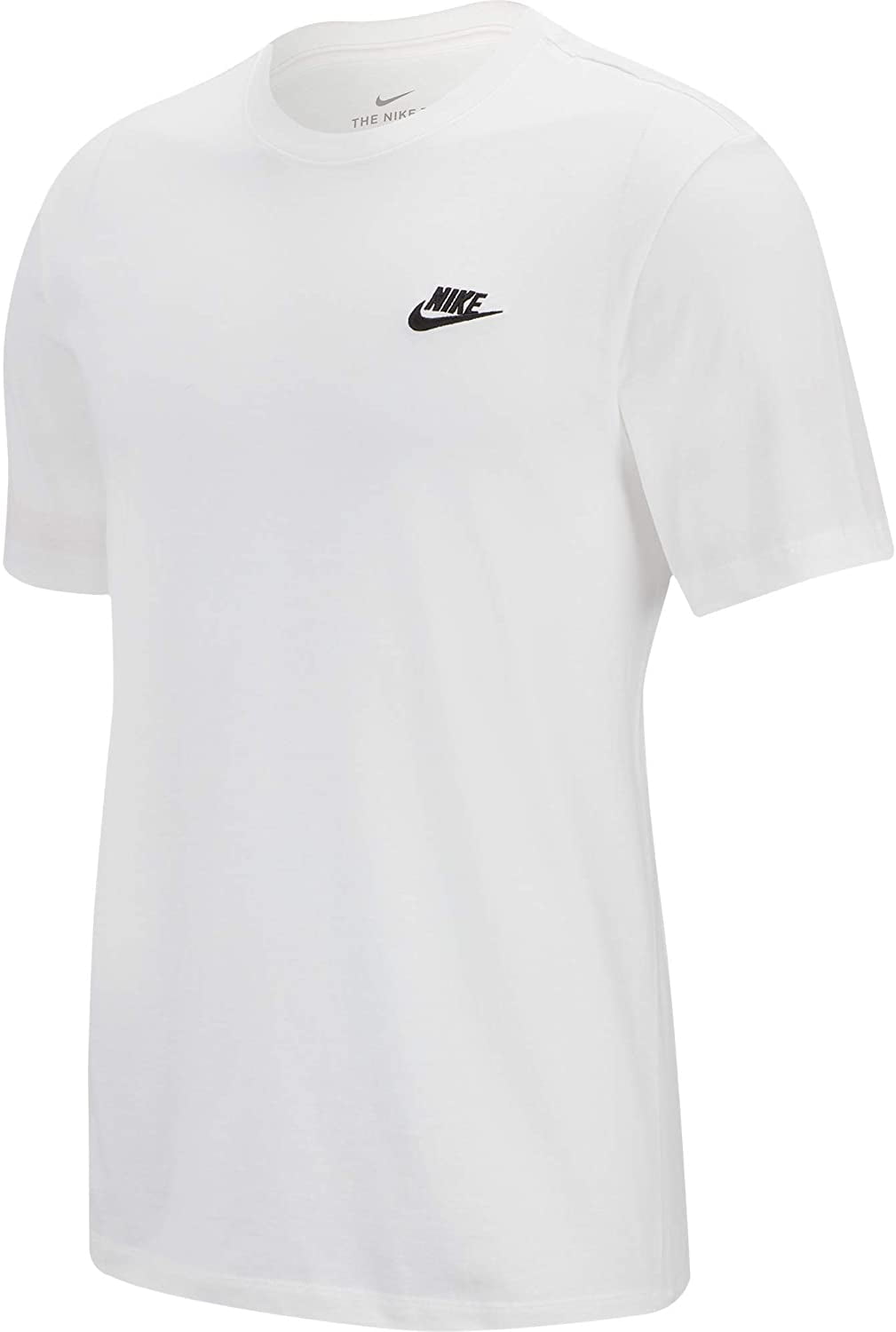 Nike Sportswear Club Men's T-Shirt Color: White/Black Size: XL