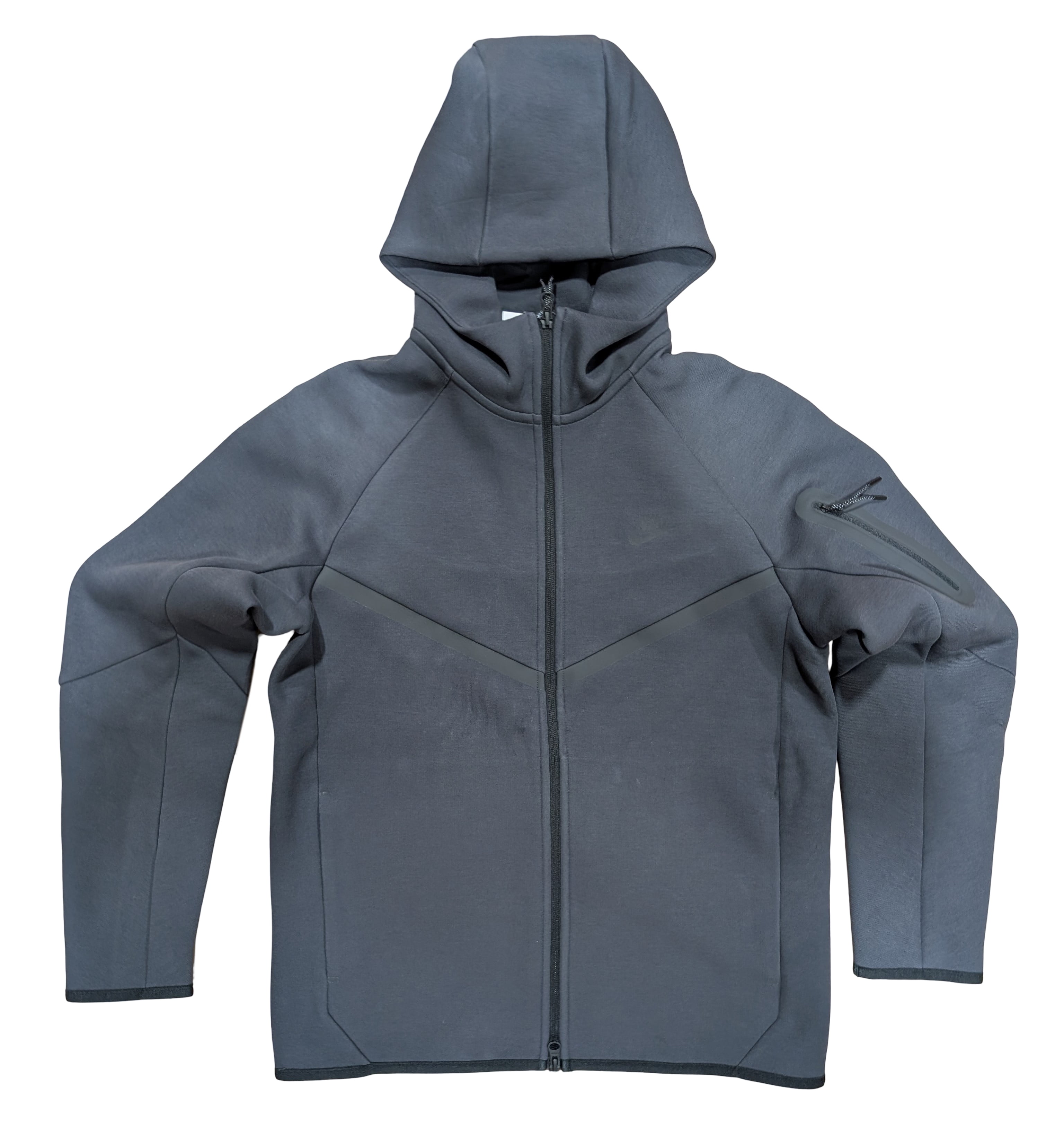 トップス Nike tech fleece black/gray Nike Tech Fleece Windrunner Full-Zip Hoodie – DTLR
