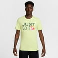 thumbnail image 1 of Men's Nike Sportswear Just Do It Tee Color: Lemon Twist Size: S, 1 of 4