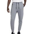 thumbnail image 1 of Men's Nike Sportswear Tech Fleece Jogger Pants Cool Grey/Metallic Gold (FZ4710 065) - S, 1 of 3