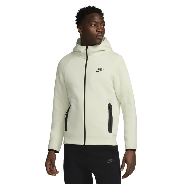 【WIND AND SEA】Tech Fleece Zip-up Hooded Men's Nike Sportswear Tech Fleece Sea Glass/Blk Wndrnner
