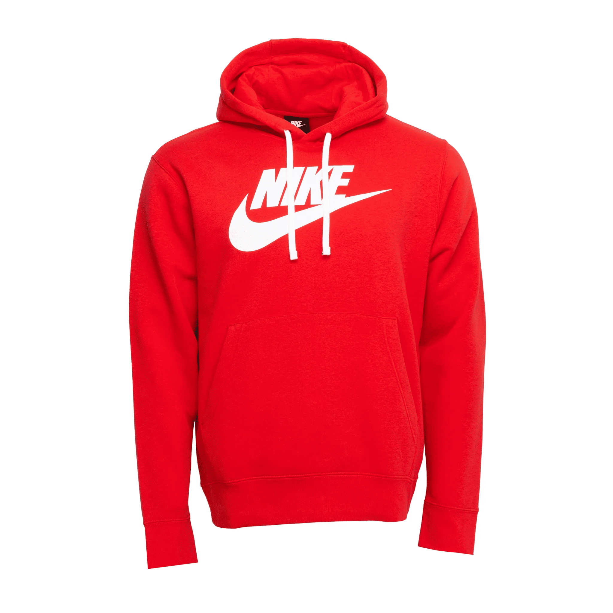 Red and cheap white nike hoodie