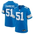 thumbnail image 1 of Men's Nike Steele Chambers  Blue Detroit Lions Game Jersey, 1 of 6