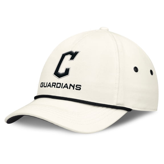 Men's Nike Stone Cleveland Guardians Club Adjustable Hat