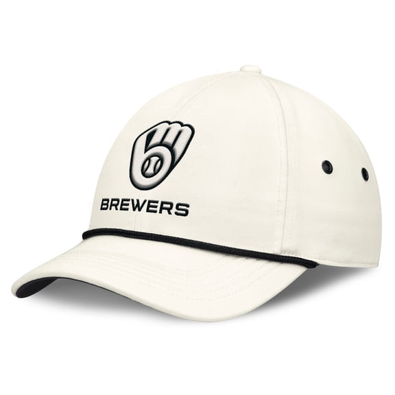Men's Nike  Stone Milwaukee Brewers Club Adjustable Hat
