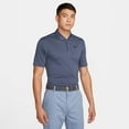 thumbnail image 1 of Men's Nike Striped Dri-FIT Golf Polo Color: Grey Navy Size: S, 1 of 4