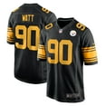 thumbnail image 1 of Men's Nike T.J. Watt  Black Pittsburgh Steelers Alternate Game Jersey, 1 of 6